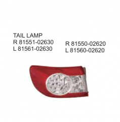 Toyota Corolla Middle East 2010 Tail lamp