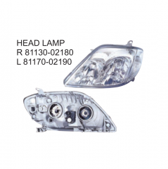 Toyota Corolla SEDAN 2004-2006 Head lamp