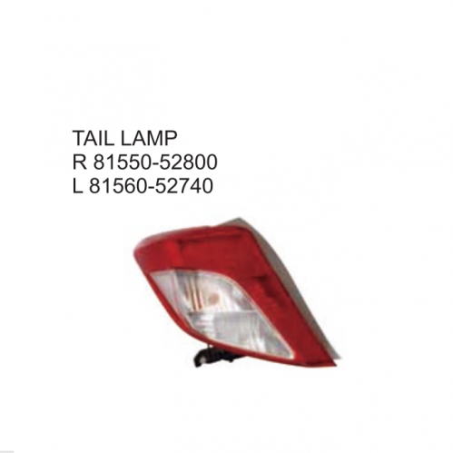 Toyota YARIS VITZ 2011-2013 Tail lamp 81550-52800 81560-52740