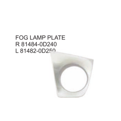 Toyota ETIOS 2011 FOG LAMP PLATE 81484-0D240 81482-0D250